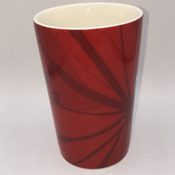 Starbucks 2014 Red Holiday Christmas Mermaid Siren Logo Coffee Tea Mug Cup - Picture 5 of 10